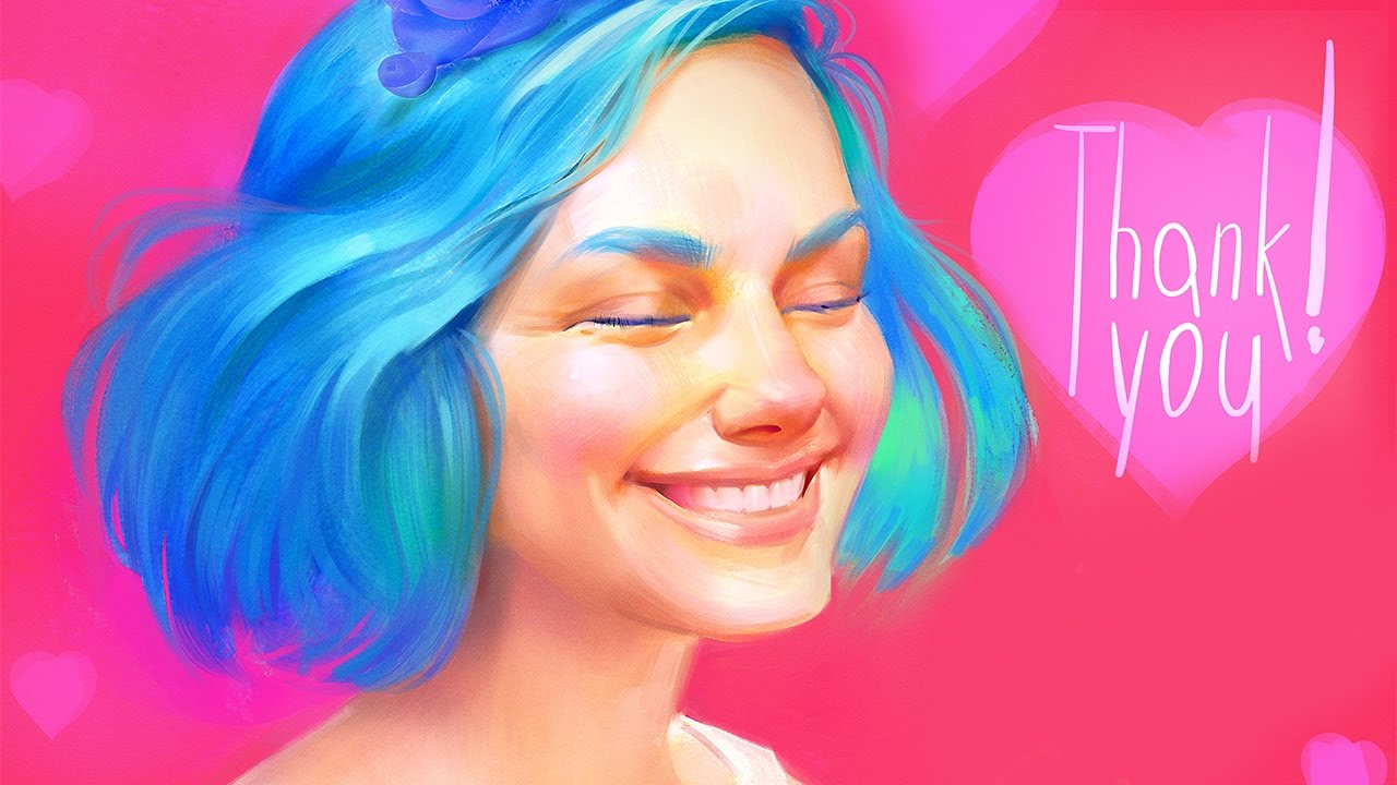1280x720 Smile! [Digital Painting] - Smile Painting