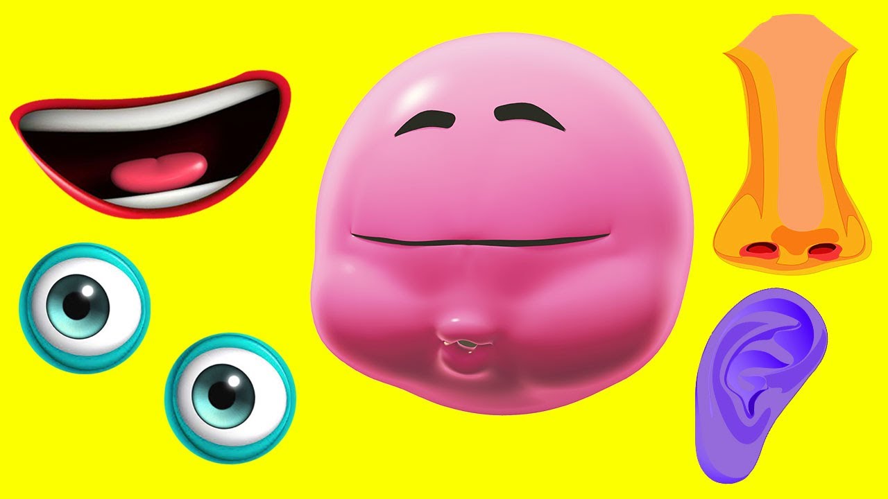 1280x720 Learn Colors With Funny Face Painting Part 1 Wonderballs - Smiley Face Painting