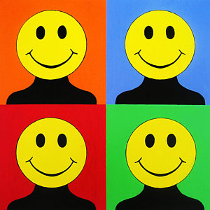 300x300 Smiley Face Paintings Fine Art America - Smiley Face Painting
