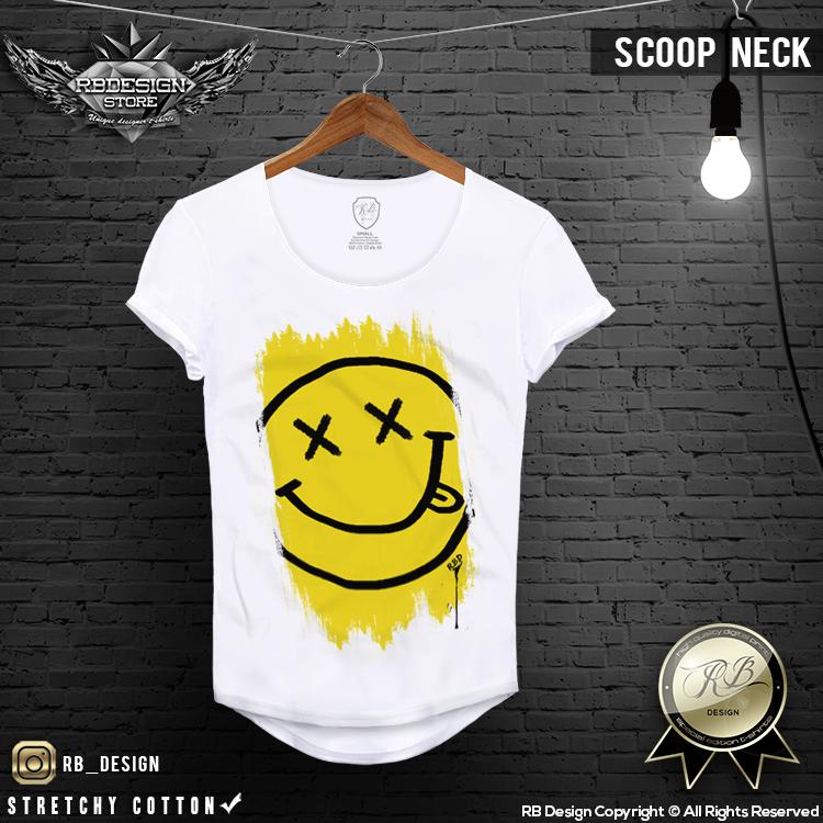 750x750 Smiley Face Men's T Shirt Rb Design Painting Fx Tank Top Md817 - Smiley Painting