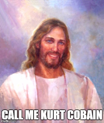 353x419 Smiling Jesus Meme - Smiling Jesus Painting