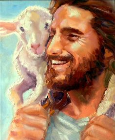236x289 Yongsung Kim Painting Jesus Christ, My Lord - Smiling Jesus Painting