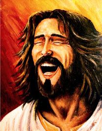 208x265 Dan Haggerty Smiling Jesus Painting Print Misc - Smiling Jesus Painting