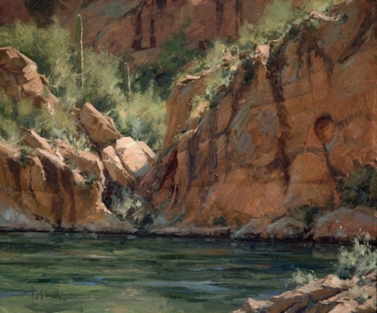 550x457 Matt Smith On The Synergy Between Plein Air And Studio Painting - Smiths Painting