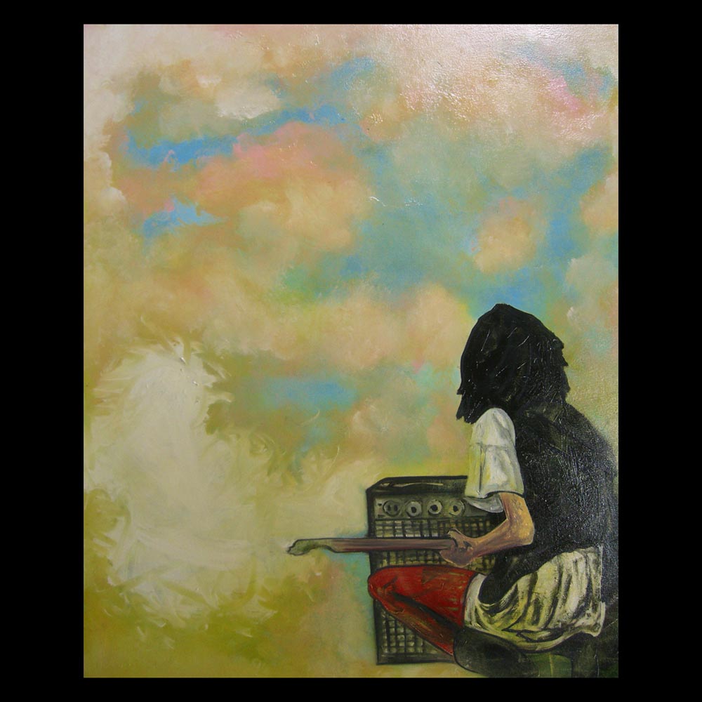 1000x1000 Patti Smith Sam Roloff's Latest Work Artist Occidental - Smiths Painting