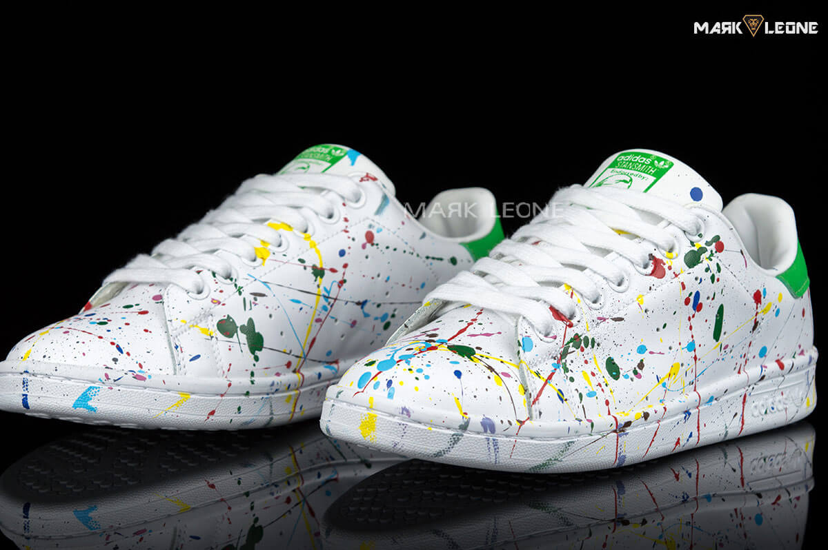 1200x798 Handmade Custom Adidas Stan Smith Painting Colour Mark Leone - Smiths Painting