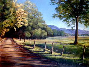300x225 Smoky Mountains Paintings Fine Art America - Smoky Mountain Painting