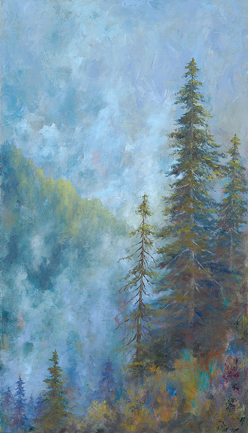 504x880 Tracy Webb Gallery Tennessee Smoky Mountain Art Artist - Smoky Mountain Painting
