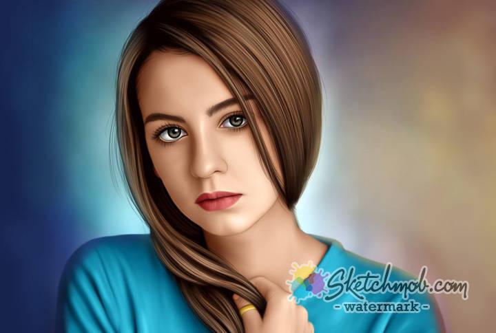 720x484 Custom Cartoon - Smudge Painting