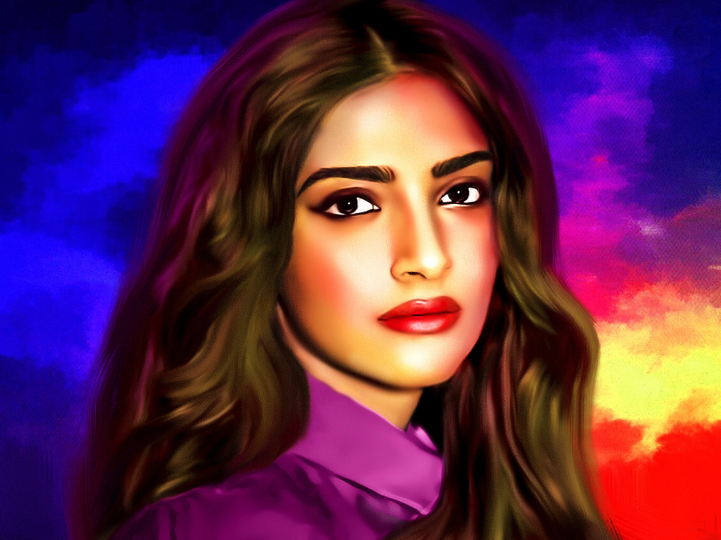 1024x768 Digital Smudge Painting. - Smudge Painting