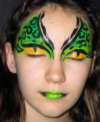 328x400 Happy Faces - Snake Face Painting