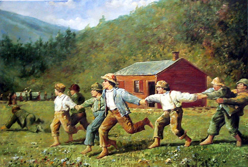 500x337 Snap The Whip - Snap The Whip Painting