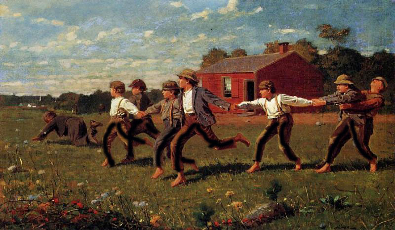 800x465 Stapleton Kearns Snap The Whip - Snap The Whip Painting