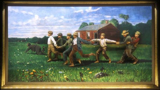 550x310 Homer - Snap The Whip Painting