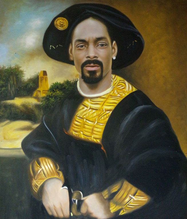 654x768 Snoop Dogg Paintings - Snoop Dogg Painting