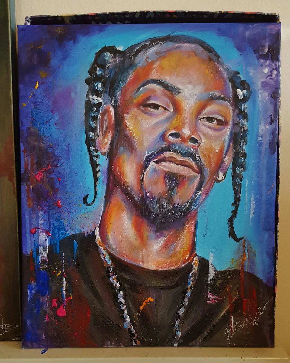 Snoop Dogg Painting at PaintingValley.com | Explore collection of Snoop ...