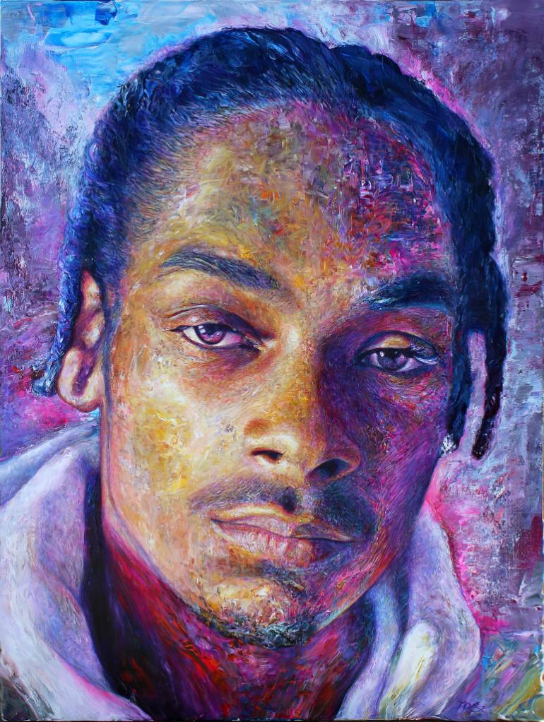 770x1022 Saatchi Art Snoop Dogg Painting By Paul Daniels - Snoop Dogg Painting
