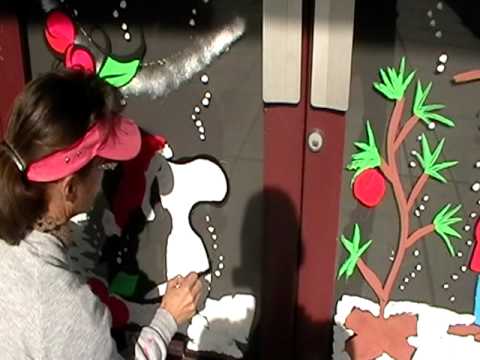 480x360 Holiday Window Painting Snoopy And Charlie Brown Christmas - Snoopy Christmas Painting
