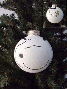 236x314 Pin By Christine Bailey On 1 Christmas Ball Ornaments - Snoopy Christmas Painting