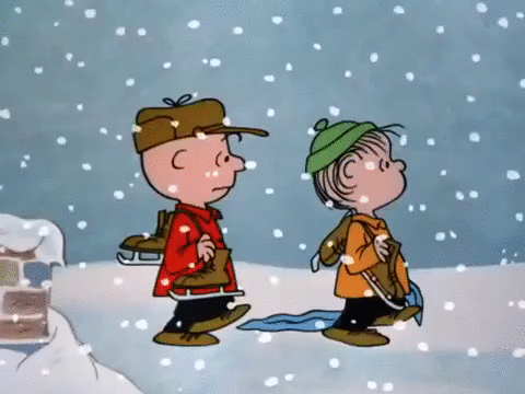 480x360 Snoopy Animated Peanuts Charlie Brown A Charlie Brown Christmas - Snoopy Christmas Painting