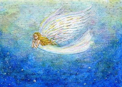 400x286 Snow Angel - Snow Angel Painting