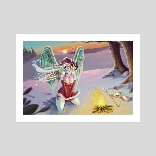 540x540 Snow Angel Morgana - Snow Angel Painting
