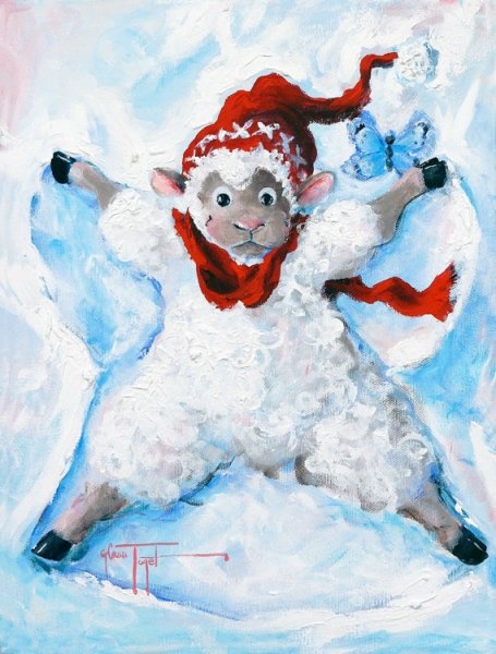 455x600 62 Best Angeles En La Nieve Images On Snow Angels - Snow Angel Painting
