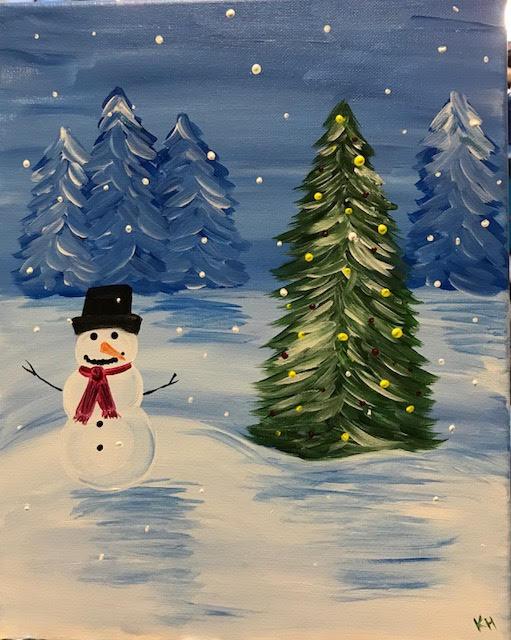 511x640 Snow Day!' Morning Family Painting Event Special Price Limited - Snow Day Painting