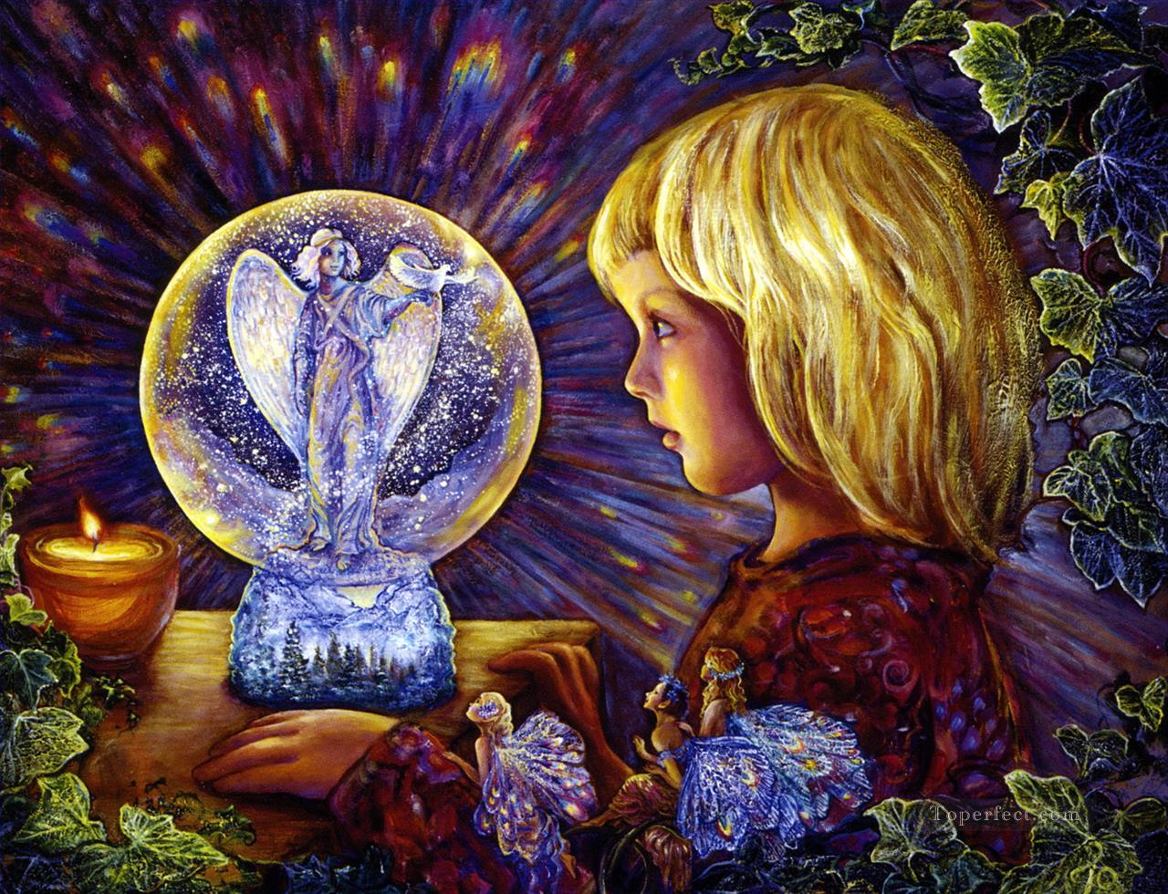 1280x980 Jw Enchanted Snow Globe Fantasy Painting In Oil For Sale - Snow Globe Painting