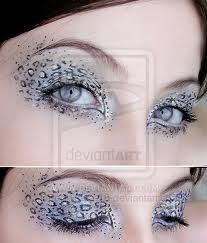 207x243 Simple Snow Leopard Face Paint Hannah's Stuff - Snow Leopard Face Painting