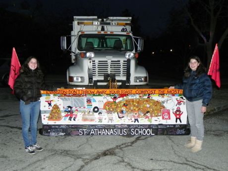 460x345 St. Athanasius School Wins Award In City Of Evanston Snow Plow - Snow Plow Painting