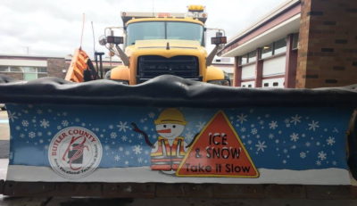 400x231 Students Get Ready For Winter By Painting The Plow - Snow Plow Painting