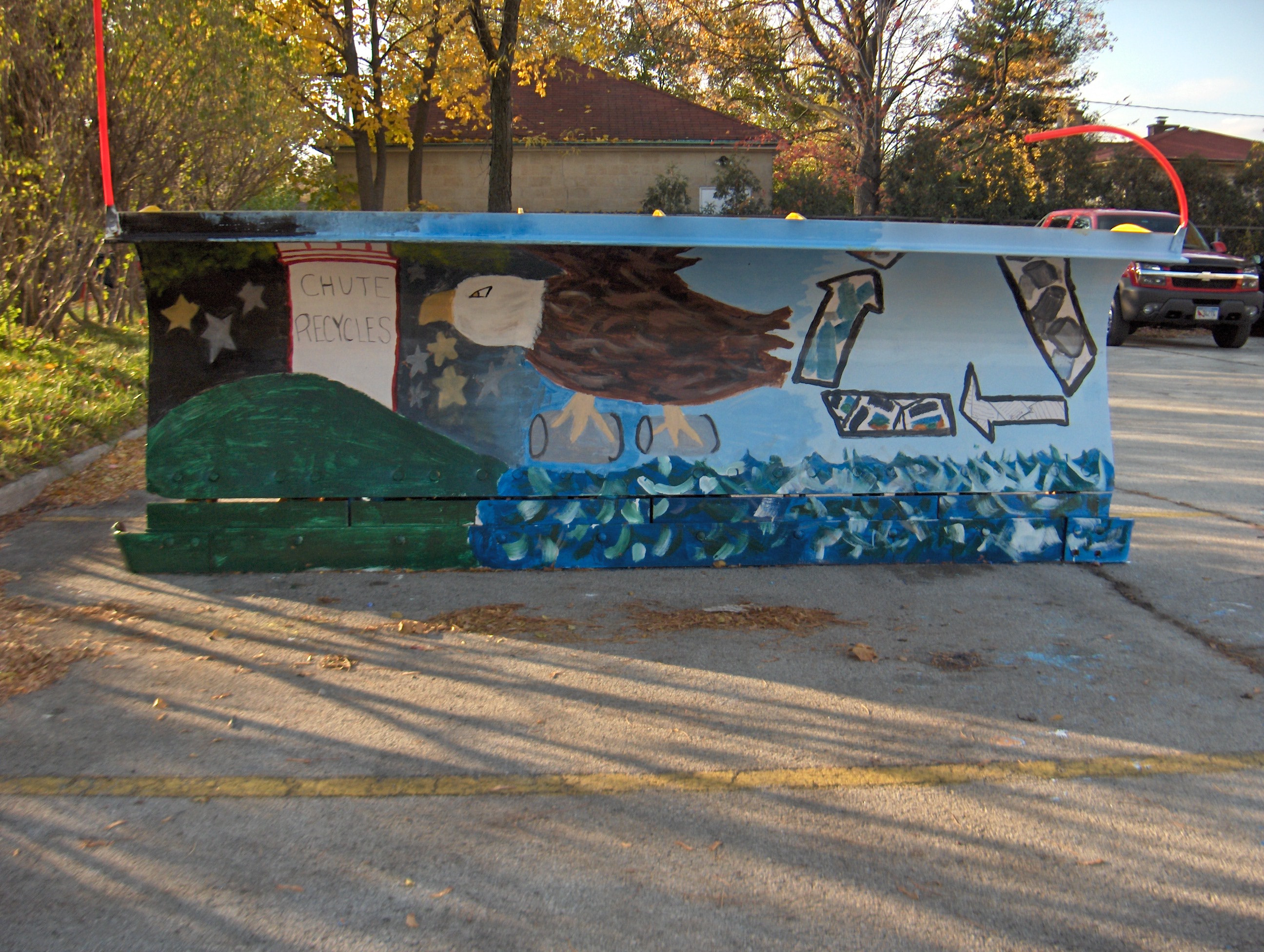 2592x1952 Filepainted Snowplow Blade.jpg - Snow Plow Painting