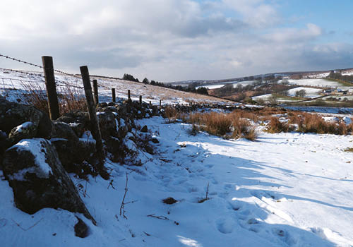 500x350 How To Paint Snow In Watercolour - Snow Scenes Painting