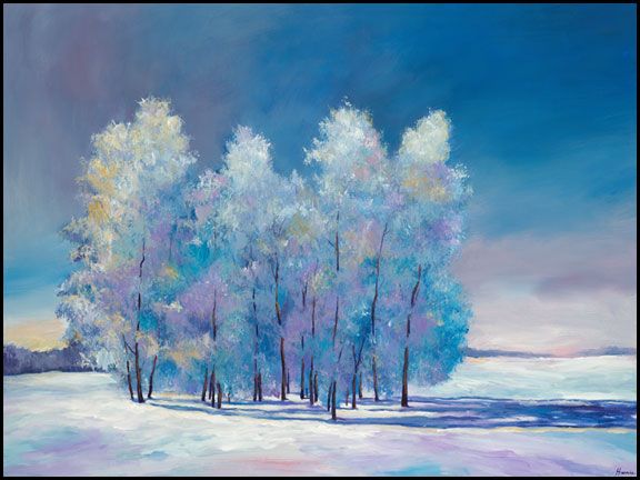 576x432 The 240 Best Jonathan Harris Paintings Images - Snow Tree Painting