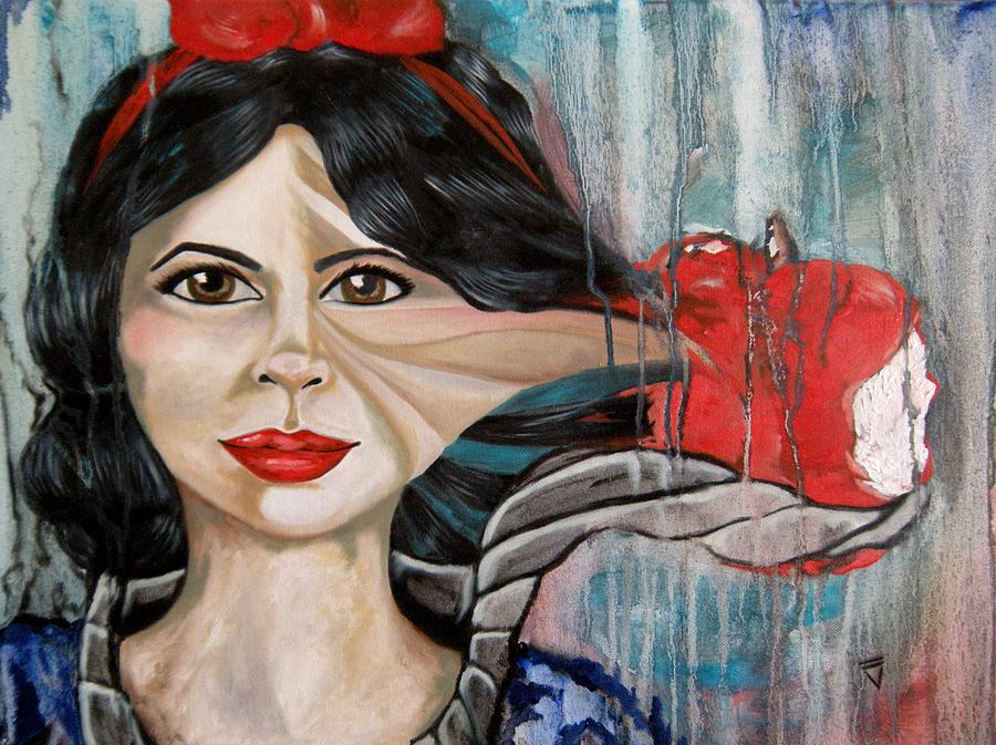 900x673 Snow White Victoria Miller - Snow White Painting
