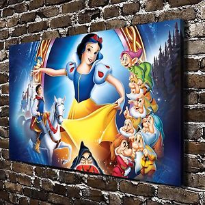 300x300 Disney Snow White Paintings Hd Print On Canvas Home Decor Wall Art - Snow White Painting