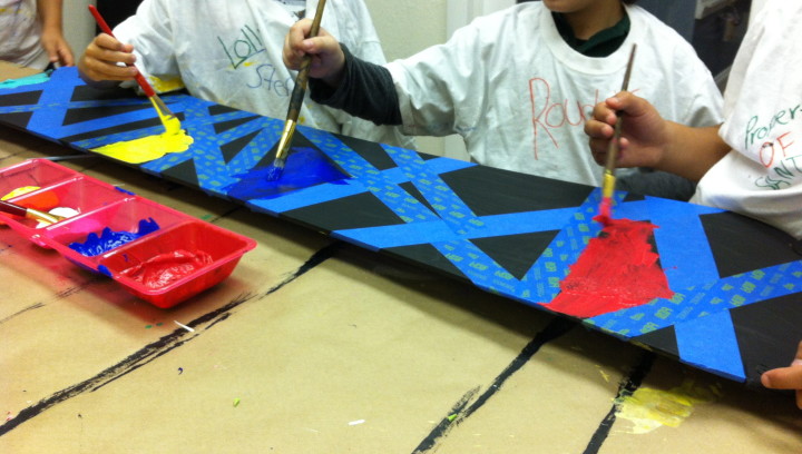 720x408 Painting Snowboards For The Special Olympics! Miss Mancy - Snowboard Painting