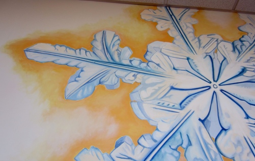 501x318 Snowflakes - Snowflake Painting