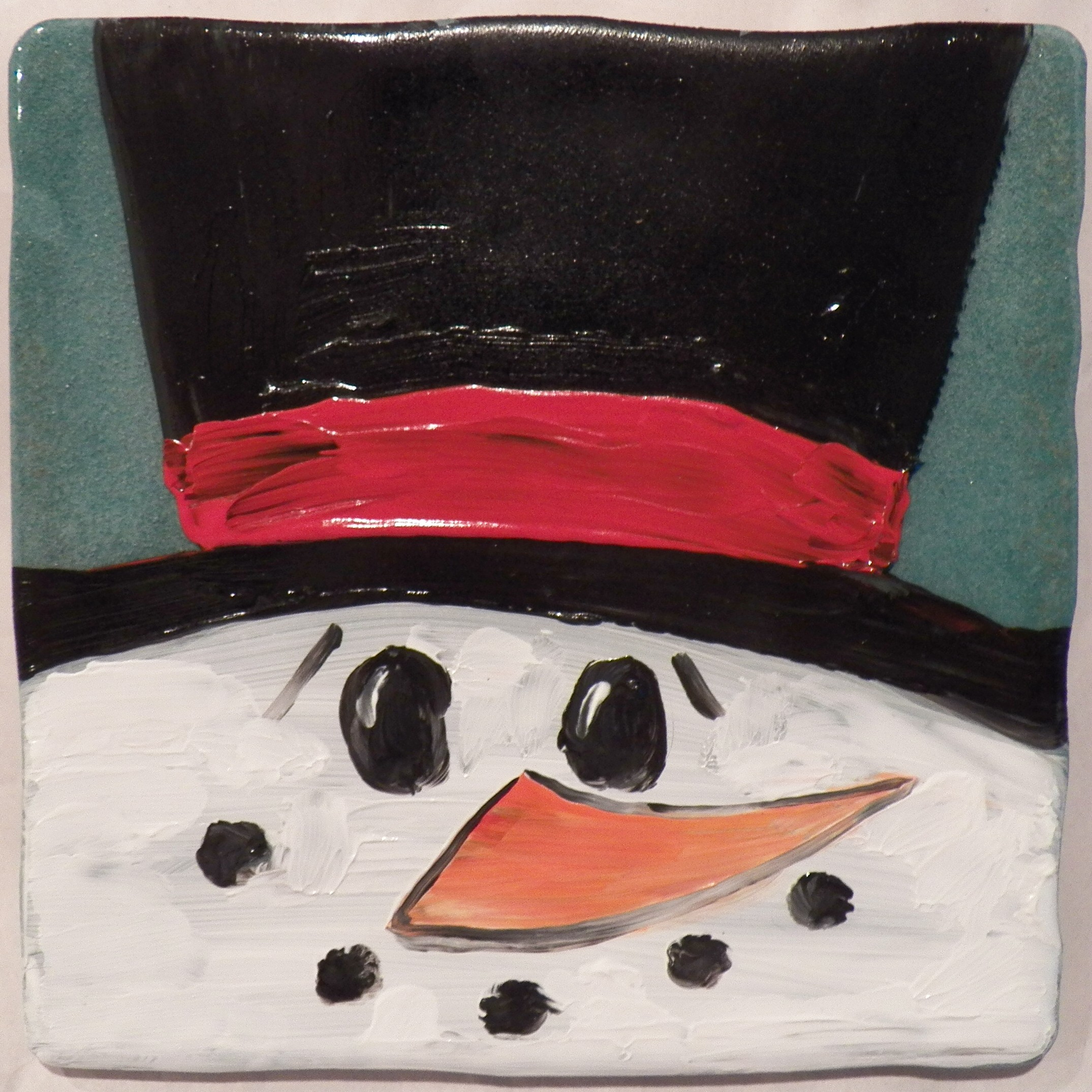 Snowman Canvas Painting At Explore Collection Of