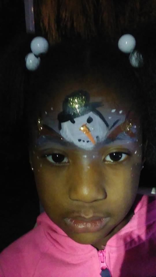 540x960 Frosty The Snowman Face Painting By Funfacesballoon - Snowman Face Painting