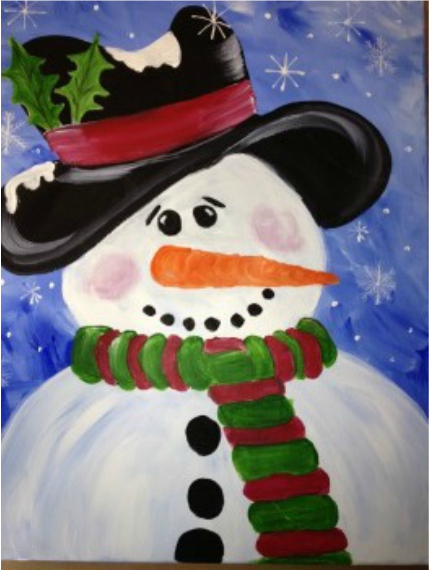 430x571 Art - Snowman Painting