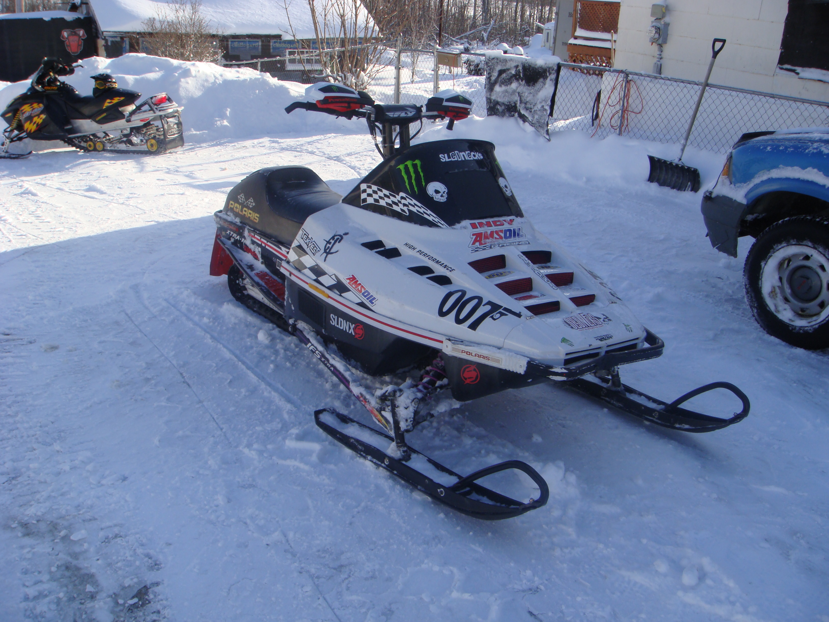 3264x2448 Hood Painting - Snowmobile Painting