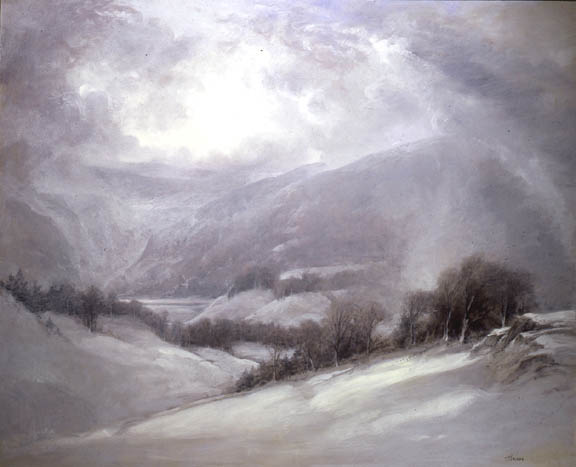 576x467 John Pence Gallery - Snowstorm Painting