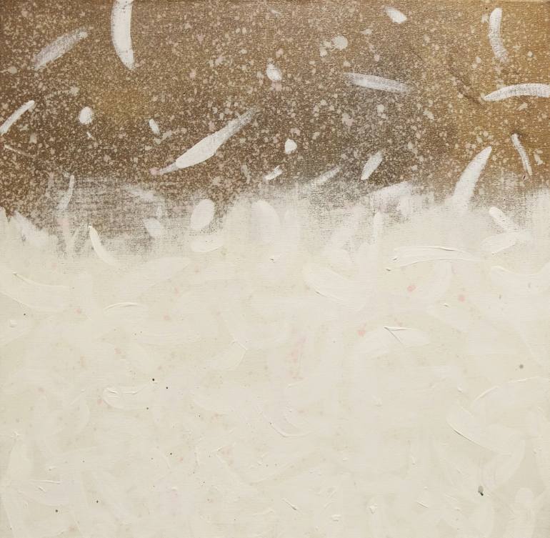 770x753 Saatchi Art Snowstorm Painting By Joanna Sitarz - Snowstorm Painting