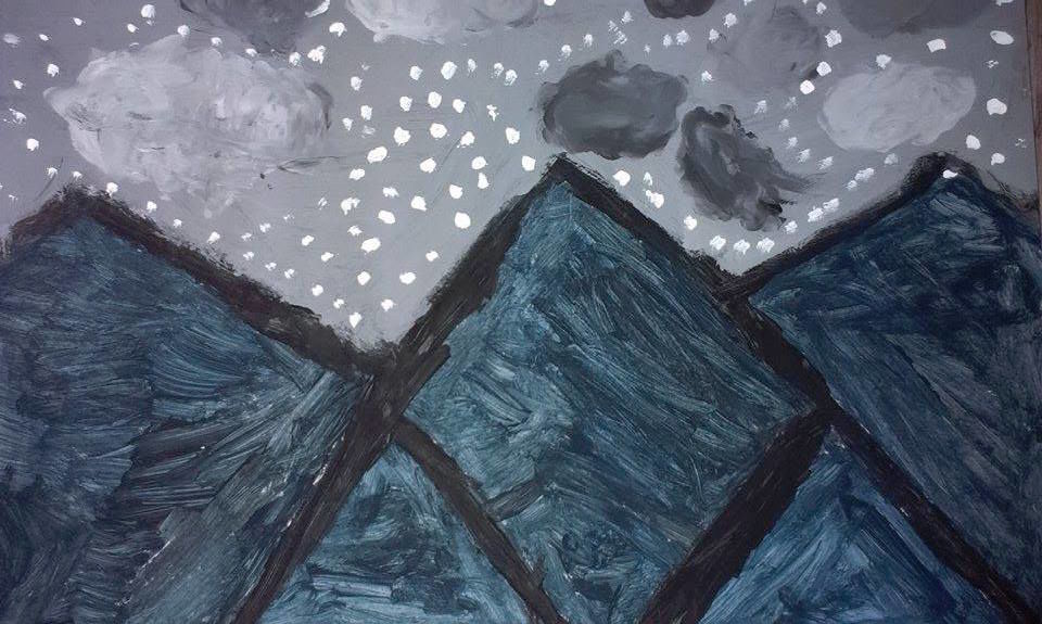 960x575 Snowy Mountains Painting 7 Steps - Snowy Mountain Painting