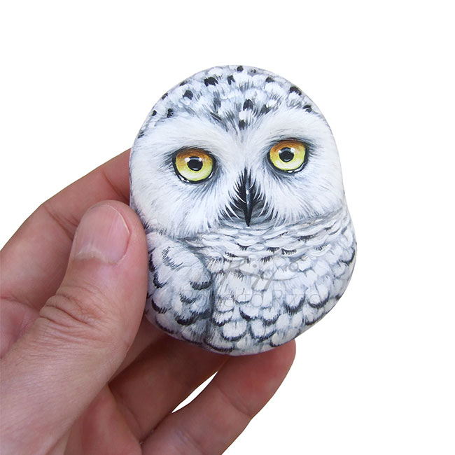 650x650 Snowy Owl Nest A Fantastic Lucky Charm To Decorate Your Home - Snowy Owl Painting