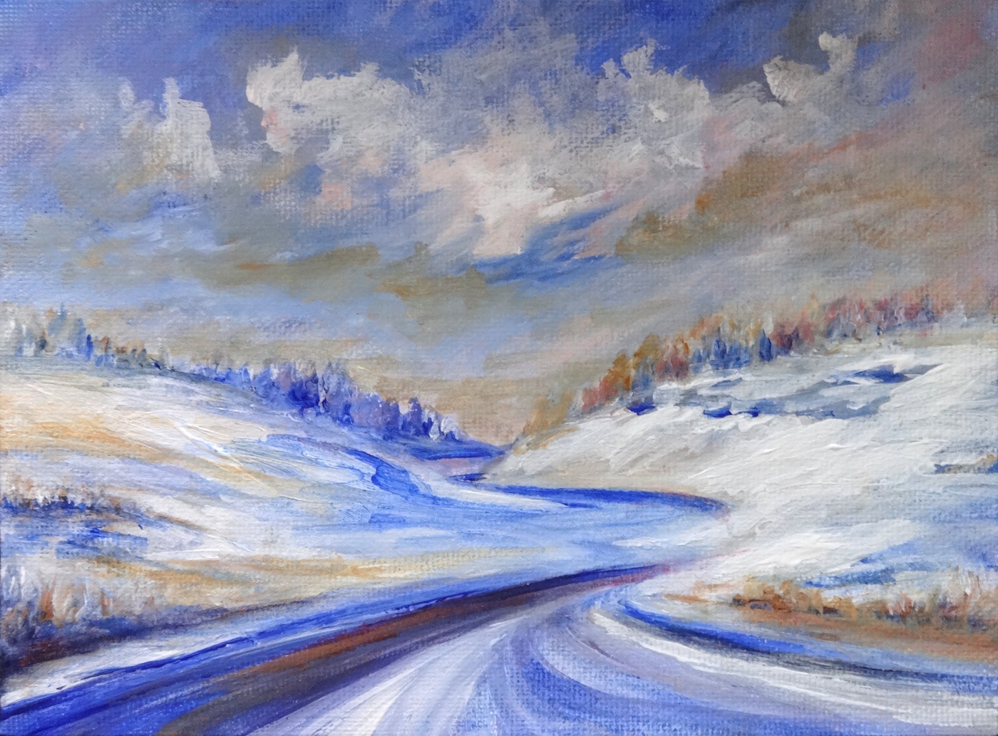 1400x1033 Sea Dean - Snowy Painting
