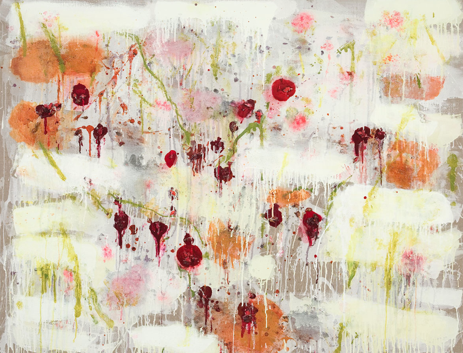 940x717 Joan Snyder Artists Residency - Snyder Painting