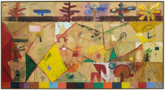 643x354 Moma Speaking With Joan Snyder About Sweet Cathy's Song (1978) - Snyder Painting